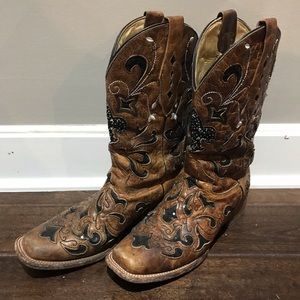 Corral square toe boots